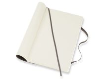 Блокнот Moleskine CLASSIC SOFT QP618P14 Large 130х210мм 192стр. нелинованный мягкая обложка коричневый
