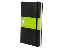 Блокнот Moleskine CLASSIC QP062 Large 130х210мм 240стр. нелинованный твердая обложка черный