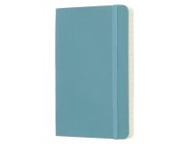 Блокнот Moleskine CLASSIC SOFT QP611B35 Pocket 90x140мм 192стр. линейка мягкая обложка голубой