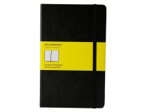 Блокнот Moleskine CLASSIC QP061 Large 130х210мм 240стр. клетка твердая обложка черный