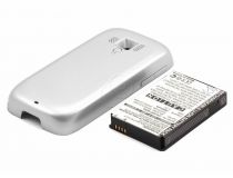 Усиленный аккумулятор для HTC Touch Pro2 (серебристая крышка)