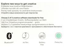 Wacom Intuos S CTL-4100WLE-N (6 x3.7 , 2540 lpi, 4096 уровней, USB, Bluetooth)