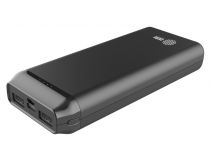 Внешний аккумулятор Cactus CS-PBFSST-20000  (2xUSB 2.4A, 20000mAh, Li-Pol)