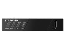 Starwind CT-140 (Full HD A/V Player, HDMI, RCA, 2xUSB2.0, DVB-T2/DVB-C, ПДУ)