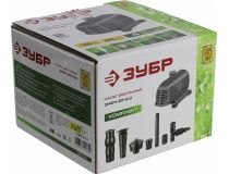 ЗУБР ЗНФЧ-25-2.0 Насос фонтанный для чистой воды (38Вт, 25л/мин, 2м, шнур 10 м, 4 насадки)