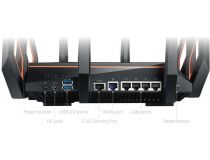 ASUS ROG RAPTUNE GT-AX11000 Triple-Band Gaming Router (1UTP 2.5Gbps + 4UTP 1000Mbps, 1WAN, 2xUSB, 4804Mbps)