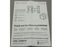 ONKRON R2 Basic Black Универсальное поворотное крепление (VESA75/100, 10-27 , 25кг)