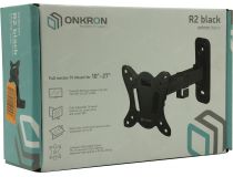 ONKRON R2 Basic Black Универсальное поворотное крепление (VESA75/100, 10-27 , 25кг)