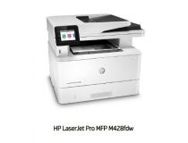 HP LaserJet Pro MFP M428fdw W1A30A-59A (A4,38стр/мин,512Mb,LCD,лазерноеМФУ,USB2.0,сетевой,WiFi,двуст.печать,DADF)