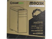 Miditower GameMax M903X SilentMax  Black ATX без БП