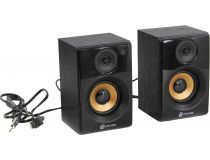 Колонки OKLICK OK-163 Black (2x3W, дерево, питание от USB) 1099849 