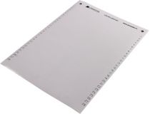 Lanmaster LAN-MPL-93x9-WH Маркер самоклеющийся 93х9 мм (56 шт/лист, цена за 1 лист)