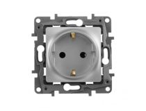 Legrand 672421 Розетка 2К+З АЛЮ ETIKA