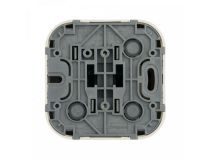 Legrand Quteo 782230  Выключатель (1клав., внеш., бежевый)