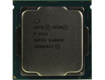 CPU Intel Xeon E-2224 3.4 GHz, LGA1151