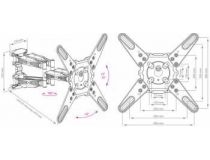 Kromax ATLANTIS-45 White Универсальное поворотное крепление (VESA75-400, 45кг)