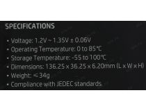 HP V6 7EH61AA DDR4 DIMM 8Gb PC4-21300 CL18