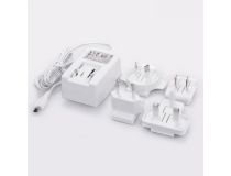 Raspberry Pi 3 Model B Official Power Supply BULK, White, 5.1V, 2.5A, Micro USB output jack