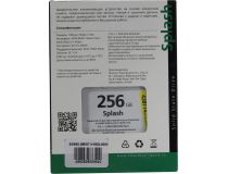 SSD 256 Gb SATA 6Gb/s SmartBuy Splash  SBSSD-256GT-MX902-25S3 2.5 3D TLC