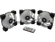 ID-Cooling ID-FAN-DF-12025-ARGB-TRIO (4пин, 120x120x25мм 3шт,16-31.5дБ, 900-2000 об/мин)