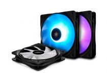 Deepcool DP-FRGB-RF120-3C RF120 (4пин, 120x120x25мм 3шт, 17.8-27дБ, 500-1500об/мин)