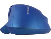 JETACCESS Wireless Optical Mouse OM-U65G Blue  (RTL) USB 6btn+Roll, беспроводная