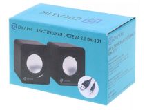 Колонки OKLICK OK-331 Black (2x3W, питание от USB)  440404 