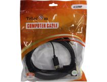 Telecom TA575-1.8м Кабель-переходник VGA(M)+audio+USB -- HDMI (M)