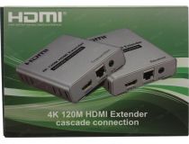 Orient VE048 HDMI Extender (HDMI 19F- RJ45 - HDMI 19F, до 120м, передача ИК сигналов)