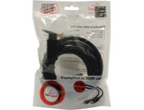 Cablexpert CC-DP-HDMI-6 Кабель-переходник DisplayPort (M) -  HDMI (M) 1.8м