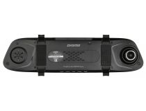 Digma FreeDrive 404 MIRROR DUAL Black (2xCam, 1920х1080/640x480, 170°, LCD 5 , G-sens, microSDHC, мик, Li-Ion)