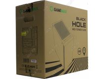 Miditower GameMax Black Hole ATX без БП, с окном
