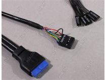 Minitower GameMax Mini Abyss MicroATX без БП, с окном