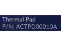 Arctic Thermal Pad ACTPD00010A Термоинтерфейс (120x20x1мм, 6 Вт/мК)