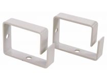 Кабельный органайзер (скоба, 65х45х15, серый)