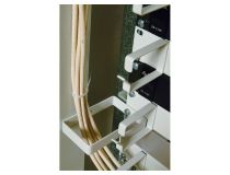 Кабельный органайзер (скоба, 65х45х15, серый)