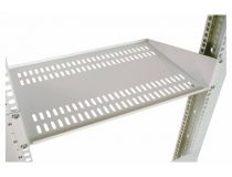 ЦМО МС-30  Полка перфорированная консольная 19 2U L=300 мм, серая