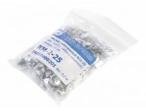 ЦМО КМ-2-25 Комплект монтажный №2-25 (Винт, шайба, гайка с защёлкой, уп.25шт)