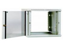 ЦМО ШРН-Э-6.350 Шкаф 19 настенный, серый 6U 600*350, дверь стекло-метал