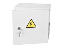 Шкаф ЦМО Эконом (ШТВ-НЭ-4.4.21-3ААА-Т2) 9U 400x210мм всепогодный с нагревателем и 60Вт