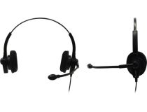 Наушники с микрофоном Accutone ZE-WB610RJU универсальная стереогарнитура для тел. аппарата (RJ9 4P4C)