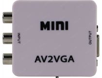  AV2VGA адаптер RCA (F)--  DSub (F) +audio
