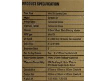 Miditower GameMax Stratos ITX Mini-ITX без БП, с окном