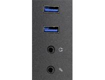 Miditower GameMax Stratos ITX Mini-ITX без БП, с окном