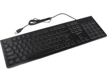 Клавиатура Gembird Gaming KB-250L  USB  104КЛ, подсветка клавиш