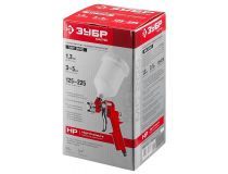 ЗУБР Мастер МС 200 06455-1.3 Краскопульт пневматический (125-225 л/мин, 3-5 бар, 1.3мм, 0.6л, 1/4 )