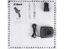 Bort BRS-12Li-G 93410167 Аккум. сабельная пила (2800 об/мин,глубина 65мм,ход 15 мм, 12V 1.5Ач 2xLi-Ion,подсв)