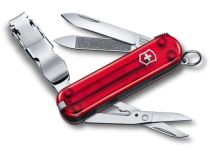 Victorinox NailClip 580 Red Tran. 0.6463.T  (65мм, 8 функций)