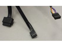 Minitower INWIN A1PLUS(CF08A)U3-BK  Black  Mini-ITX 650W (24+2x4+2x6/8пин)