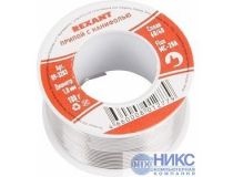 Rexant 09-3313 Припой с канифолью (SN60-Pb40, D=1 мм, 250 г)